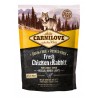 Carnilove Fresh poulet et lapin croquettes pour chien