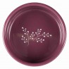 Gamelle motif fleur en ceramique
