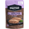 Ownat wetline poulet et saumon pour chat stérilisé