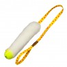 TUG E NUFF Jouet en fourrure de mouton avec balle de tennis