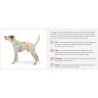 Pomppa Toppa manteau impermeable double pour chien