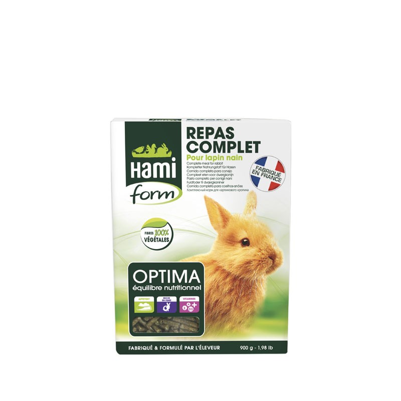 Hami Form - Repas Complet Lapin Nain 900 G