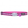 Red Dingo - Collier pour chat rose réfléchissant