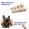 Apportables en bois pour Obéissance / R.C.I.
