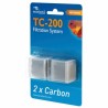 Lot de 2 Recharges Charbon pour Filtre TC 200