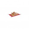 Tapis de jeu avec glands, 55×37cm