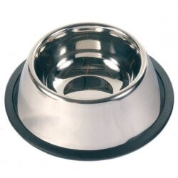 Ecuelle en Acier Inox Spécial Chiens à Longues Oreilles