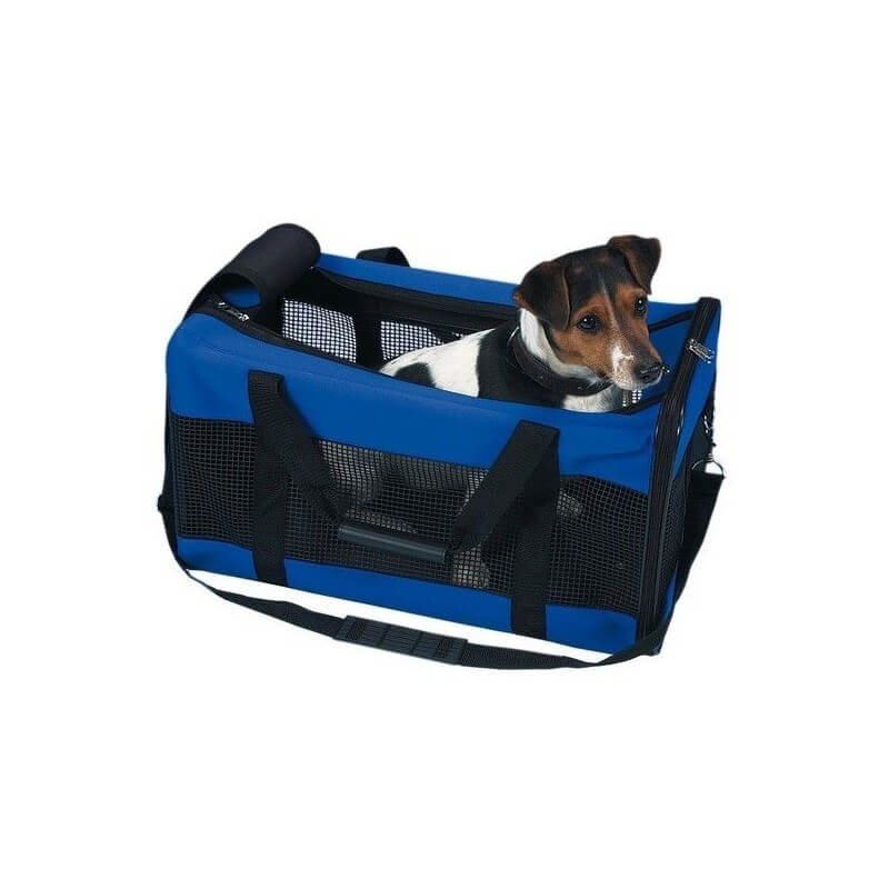 Sac Jamie, néoprène, bleu, pour chat/chien