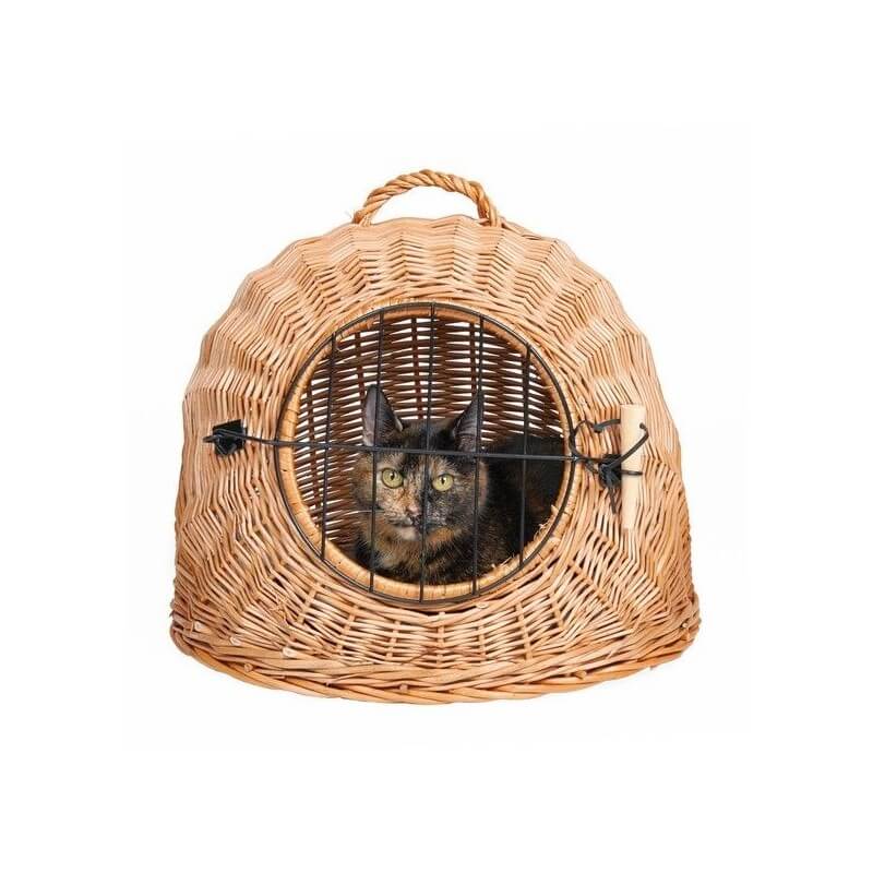 Corbeille Igloo avec grillage pour chat Corbeille Igloo avec grillage pour chat