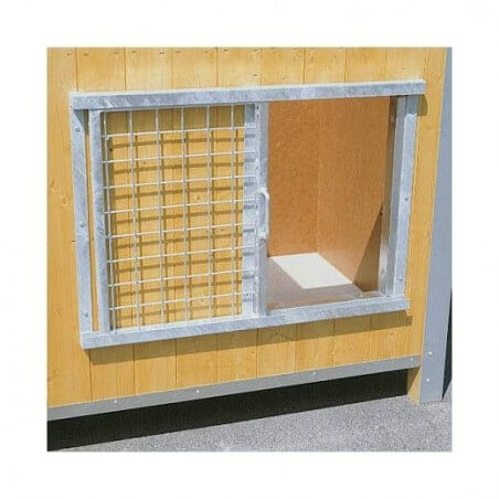 Fermeture d’entrée par grille coulissante pour niche CONFORT
