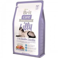 BRIT CARE : Lilly I'Ve Sensitive Digestion - Alimentation pour chat Sensible 