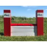 INITIALE : Mur en PVC  - 1
