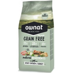 OWNAT GRAIN FREE PRIME - adult chicken and turkey