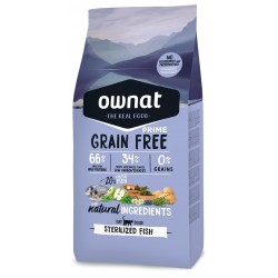 OWNAT GRAIN FREE PRIME CAT - sterilized fish