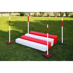 INITIALE : Le Saut en Longueur en mousse + 4 piquets Animo-Concept - 1