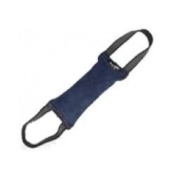 Boudin à mordre en cuir Julius-K9 rond 2 anses  - 2