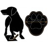 HURTTA Outback bottines anti-glisse en softshell pour chien