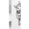 Arbre à chats "Maria" avec motif chat graphique  - 3