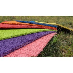 Tapis de zone en tartan