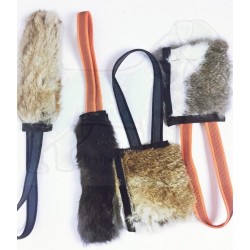 Jouets RABBIT: fourrure carré et élastique 