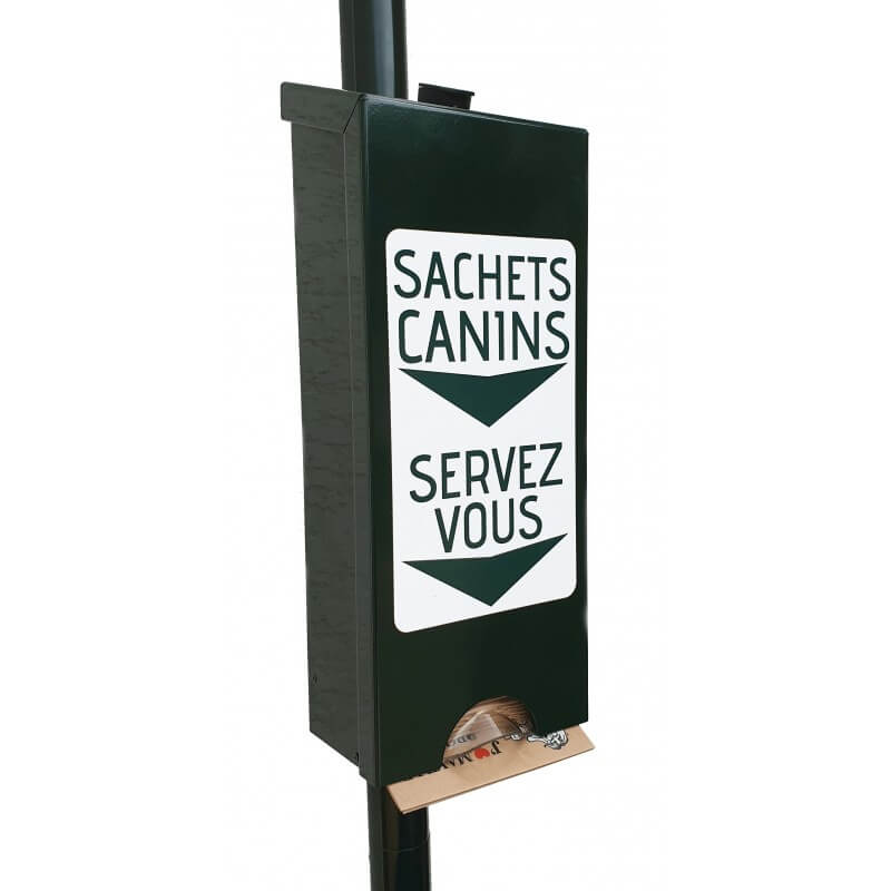 Distributeur de sacs papier biodégradable + 100 sacs offerts Distributeur de sacs papier biodégradable + 100 sacs offerts