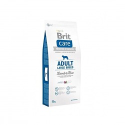 BRIT CARE Croquettes pour Chien "Adult Large Breed" - Agneau et Riz - 12 Kg  - 1