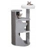 Arbre à chat design gris et blanc